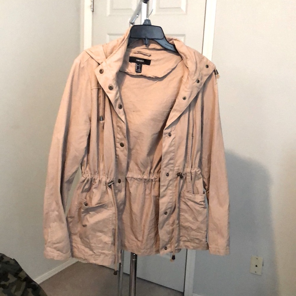 Drawstring jacket